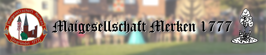 Maigesellschaft Merken 1777